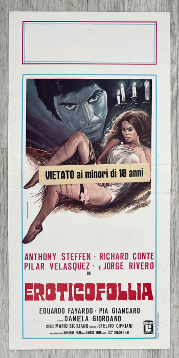 Blutige Magie / Malocchio /  Eroticofollia / Das Geheimnis des magischen Kreises – Italienisches Locandina